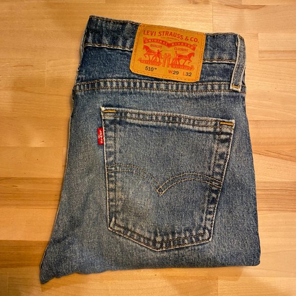 LEVIS 510 Skinny Fit Denim Jeans - Picture 1 of 5